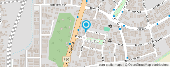 מפת הגעה אל נינה קוסמטיקס מפת הגעה אל נינה קוסמטיקס