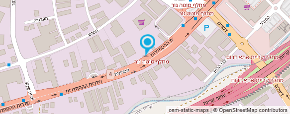 מפת הגעה אל ר.מ.ר. בטחון בע"מ