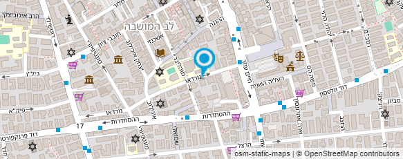 מפת הגעה אל ד"ר אוקסנה גרשנוב מפת הגעה אל ד"ר אוקסנה גרשנוב