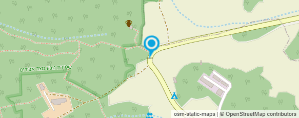 מפת הגעה אל חוות אבירים בגליל