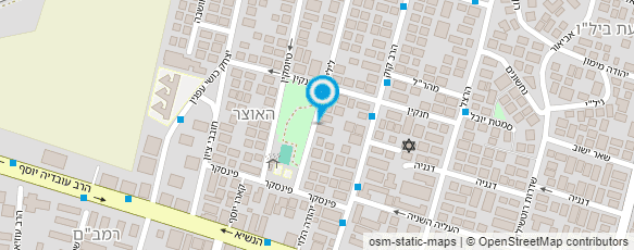 מפת הגעה אל אביב ספושניק