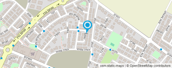 מפת הגעה אל הסוכריה