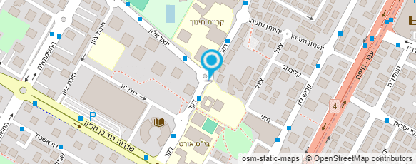 מפת הגעה אל משפחתון חיבוקים