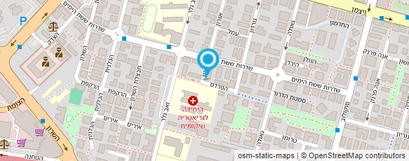 מפת הגעה אל ענת קלומל - בר-אוריין