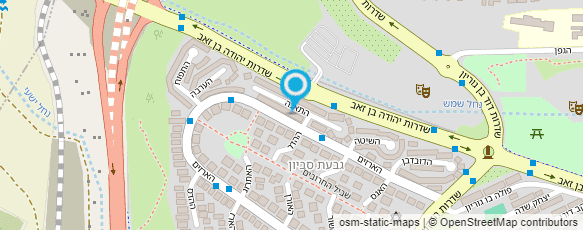 מפת הגעה אל תיקי העיר