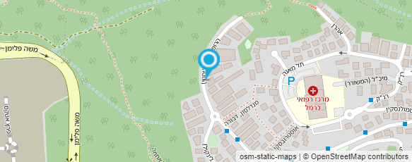 מפת הגעה אל עדית כרמון