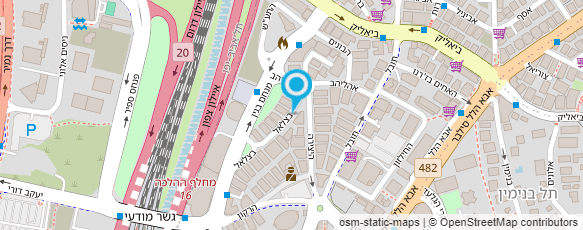 מפת הגעה אל כהן -צמח משרד עו"ד