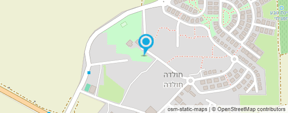 מפת הגעה אל מטבחי משמר דוד