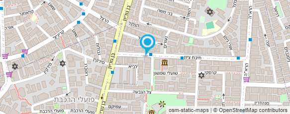 מפת הגעה אל משפחתון האפרוחים של איילת