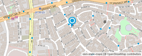 מפת הגעה אל דובדבן קיטריינג גלאט