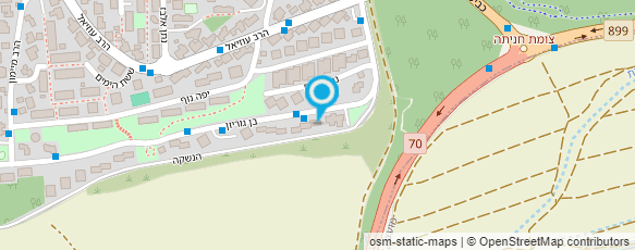 מפת הגעה אל בירו לסלו- טכנאי מחשבים