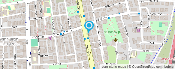 מפת הגעה אל די. ג'יי רונן לוי