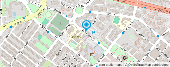 מפת הגעה אל מכללת נס