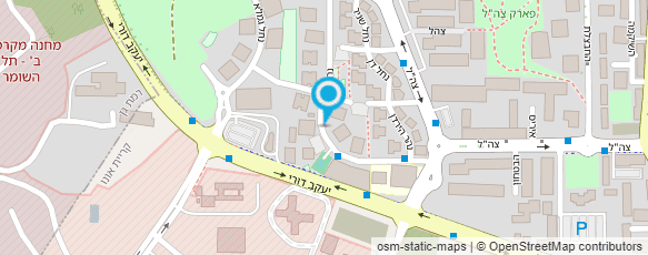 מפת הגעה אל עו"ד רו"ח ומגשר ישינסקי אילן