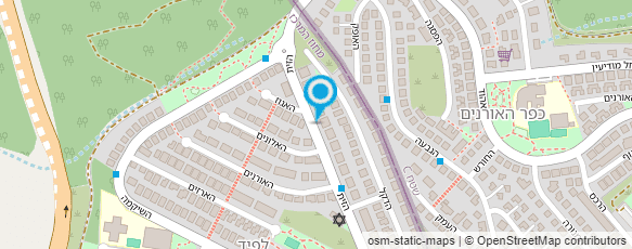 מפת הגעה אל ניסן- מתנפחים ודוכני מזון