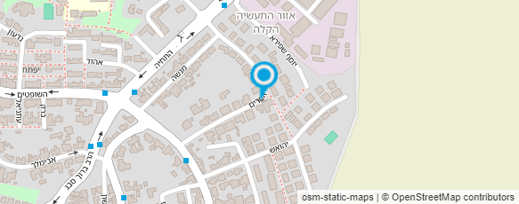 מפת הגעה אל אבייב תעשיות אלומיניום