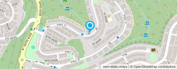 מפת הגעה אל אריה הפעלות ודוכני מזון