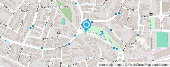 מפת הגעה אל ביינר דני