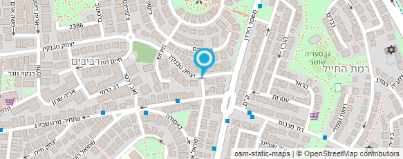 מפת הגעה אל חני העמותה לקידום תיאטרון