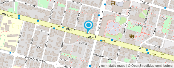 מפת הגעה אל טטיאנה דנק- קוסמטיקה רפואית