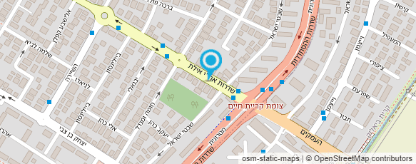 מפת הגעה אל איילת מכון יופי