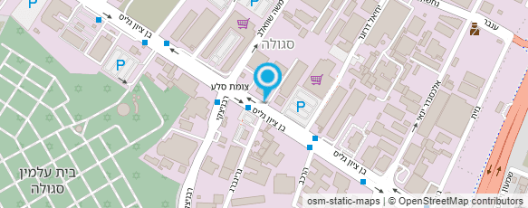 מפת הגעה אל בריקים ייבוא ושיווק לבנים בע"מ