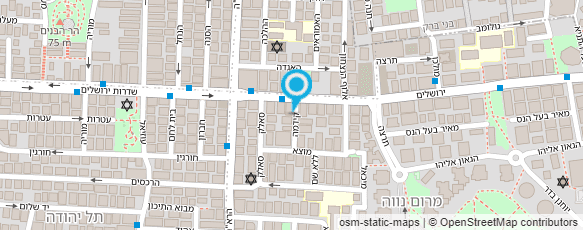 מפת הגעה אל אמיר מאירוביץ - טיפול אנרגטי