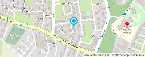 מפת הגעה אל אהוד הלוי