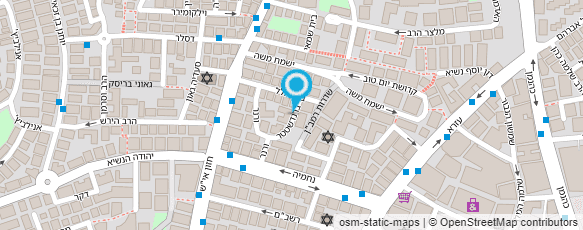 מפת הגעה אל המרכז ליעוץ בתחום הפאות