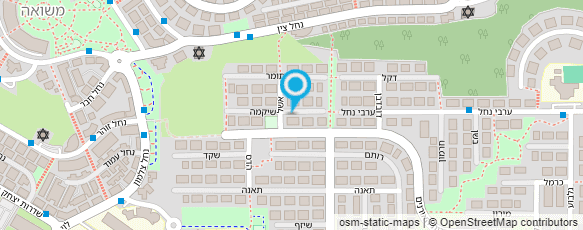 מפת הגעה אל נטע קרסו- גרפולוגית