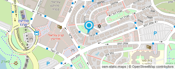 מפת הגעה אל הסטודיו ללימוד גיטרה