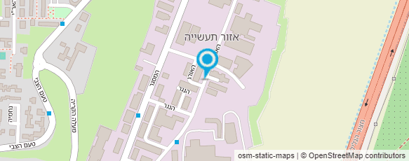 מפת הגעה אל מוסך בנימין נאסר