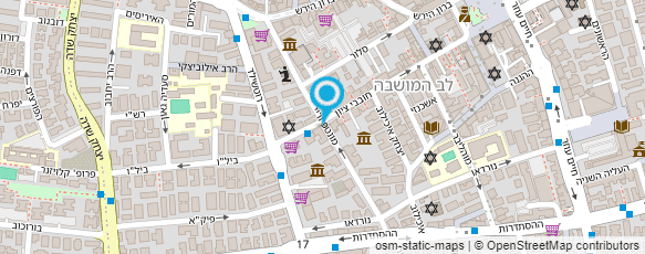 מפת הגעה אל א.יחיאלי נכסים