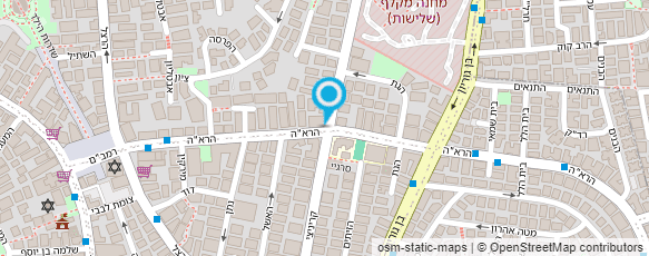 מפת הגעה אל אבגד לכל המקצועות הראליים