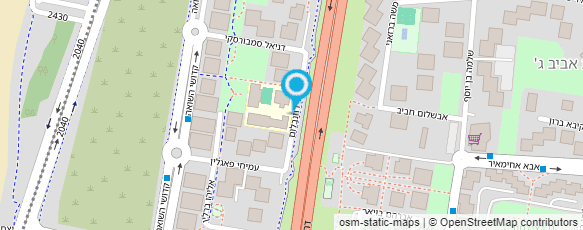 מפת הגעה אל סטודיו לריקוד - קרן פלג