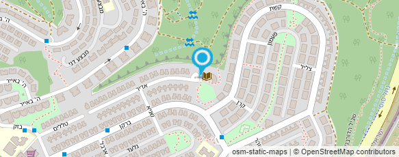 מפת הגעה אל סטודיו לריקוד - קרן פלג