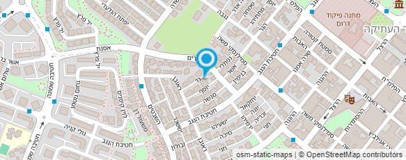 מפת הגעה אל ישראלי אוהלים ציוד וקייטרינג