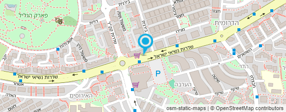 מפת הגעה אל מקדונלד'ס