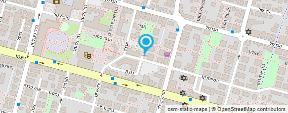 מפת הגעה אל יועץ נט - פתרונות מחשוב