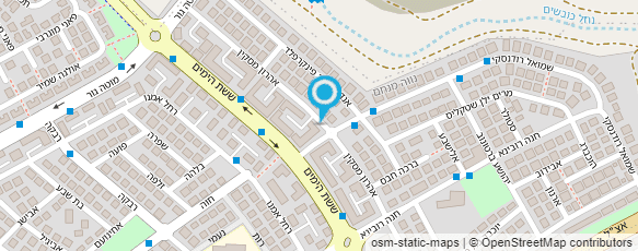 מפת הגעה אל עיסוי אריה