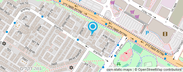 מפת הגעה אל ד"ר נאוה וולפסון