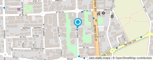 מפת הגעה אל גלית גרין-ריפוי בעיסוק לילדים