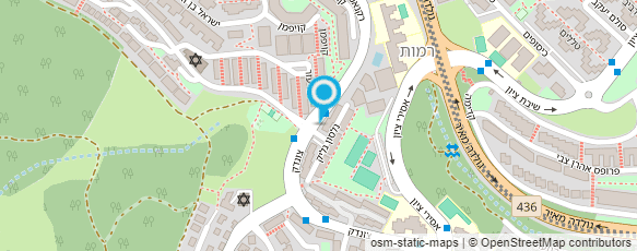 מפת הגעה אל פתחיה - מוסדות לחינוך מיוחד