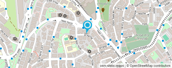 מפת הגעה אל פתחיה - מוסדות לחינוך מיוחד