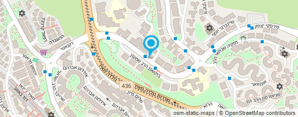 מפת הגעה אל פתחיה - מוסדות לחינוך מיוחד