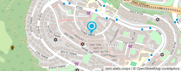 מפת הגעה אל פתחיה - מוסדות לחינוך מיוחד