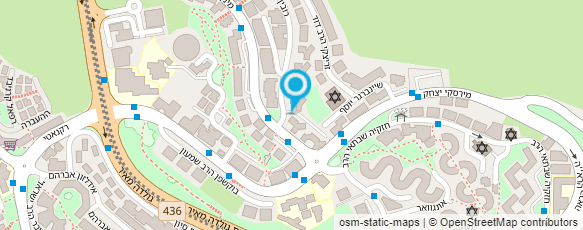 מפת הגעה אל פתחיה - מוסדות לחינוך מיוחד