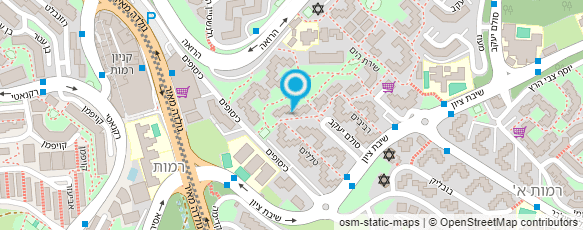 מפת הגעה אל פתחיה - מוסדות לחינוך מיוחד