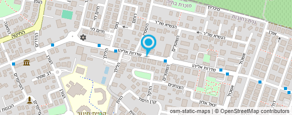 מפת הגעה אל לב שרה- שירותי סיעוד