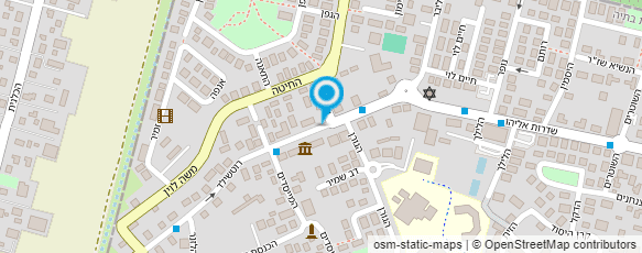 מפת הגעה אל הסטודיו של ראובן יניב מפת הגעה אל הסטודיו של ראובן יניב